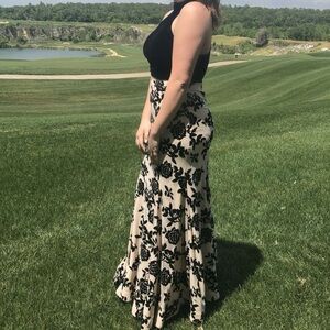 Two piece prom dress